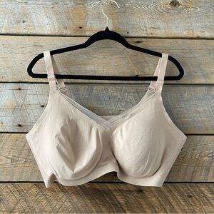 Honeylove Bra Women’s 3X Mesh Crossover Comfortable Seamless Plus Size Comfy